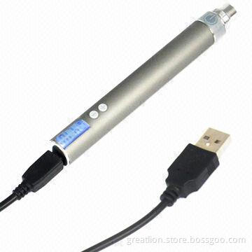 eGo-V Electronic Cigarette Rechargeable Battery, Variable Voltage and 1,200mAh Capacity